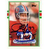 Karl Mecklenburg Autographed/Signed 1989 Topps #247 Trading Card Beckett 59196