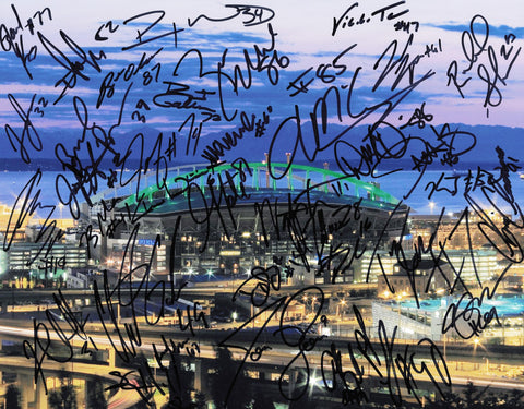 2012 Team Signed Autographed 11x14 Photo Kam Chancellor & Richard Sherman 244026