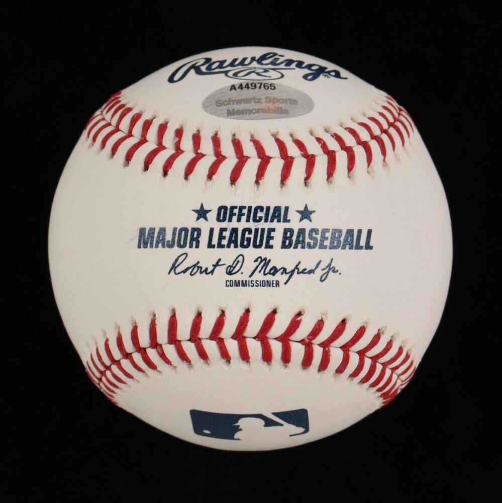 Luis Gonzalez Signed OML Baseball 