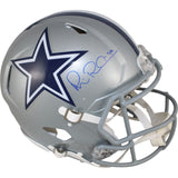 Michael Irvin Autographed Dallas Cowboys Authentic Helmet Beckett Witness 50892