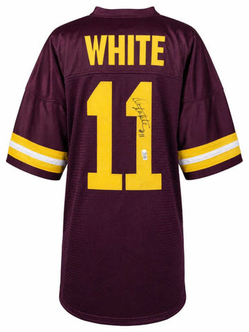 Danny White Signed Maroon Custom College Football Jersey - (SCHWARTZ SPORTS COA)