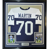 Framed Autographed/Signed Zack Martin 35x39 Dallas Football Jersey Beckett COA