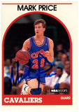 Mark Price Autographed/Signed 1989-1990 Hoops #160 Trading Card Beckett 52549