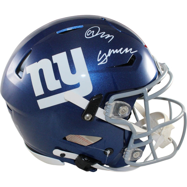 Abdul Carter Autographed New York Giants SpeedFlex Helmet G Men Beckett W 56885