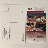 Autoed/Signed TREVOR HOFFMAN HOF Hall Of Fame Plaque Postcard JSA COA Auto