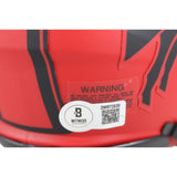 Jim Kelly Autographed Buffalo Bills Rave Mini Helmet Beckett Witness 50264