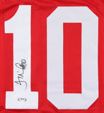 Troy Smith Signed Ohio State Buckeyes Jersey (PSA QR) Heisman Trophy 2006