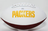 Packers XLV Champ CLAY MATTHEWS Signed Wilson White Panel Football AUTO - JSA