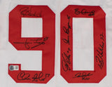 1990 World Series Champion Reds Team-Signed Jersey by 8 w/Larkin, Davis, Rijo +5