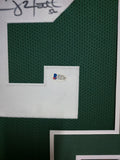FRAMED GREEN BAY PACKERS CLAY MATTHEWS AUTOGRAPHED SIGNED JERSEY BECKETT COA