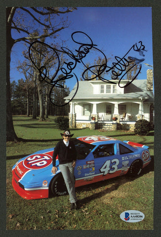 NASCAR Richard Petty Authentic Signed 6x9 Promotional Photo BAS #AA48206