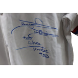 Darryl Dawkins Signed 76ers Mitchell & Ness White Warmup Jacket BAS 48479