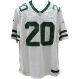Breece Hall Signed New York Jets White Nike Jersey FAN 46315 AS IS
