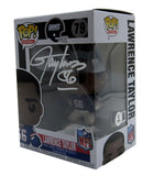 Lawrence Taylor HOF Signed/Insc Funko Pop #79 NY Giants Beckett Witness 200093