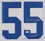 Lee Roy Jordan Signed Dallas Cowboys Jersey Inscribed "ROH 89"(JSA QR Code Card)