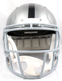 Josh Jacobs Autographed Raiders F/S Flash Speed Helmet #8- Beckett W Hologram