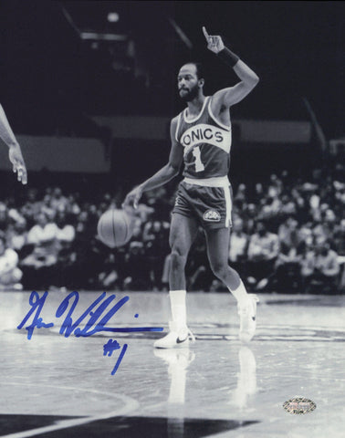 Gus Williams Autographed Signed 8x10 Photo Seattle Supersonics MCS Holo #87366