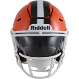 Quinshon Judkins Autographed Cleveland Browns Midi Helmet Beckett Witness 53112