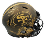 Steve Young Signed San Francisco 49ers Speed Authentic Custom Gold/Digi Helmet