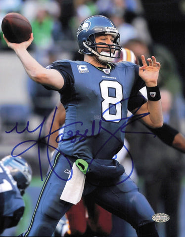 Matt Hasselbeck Autographed Signed 8x10 Photo Seattle Seahawks MCS Holo #63030