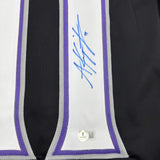 Autographed/Signed Anze Kopitar Los Angeles LA Black Hockey Jersey BAS COA #2