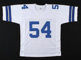 Randy White Signed Dallas Cowboys White Jersey Inscribed "HOF 94" (JSA COA)