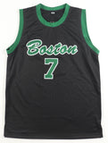 Jaylen Brown Signed Boston Celtics Jersey (Beckett) 2024 NBA Champs & Finals MVP