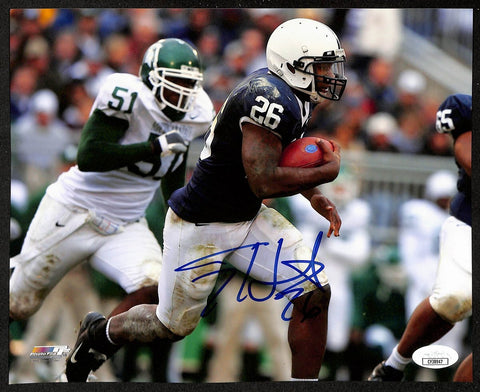 Tony Hunt Signed/Autographed 8x10 Photo Penn State Nitany Lions JSA 195901