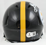 Jack Sawyer Signed Pittsburgh Steelers Speed Mini Helmet - Beckett W Holo *White