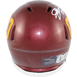 Joe Theismann Autographed Washington Football Team Mini Helmet MVP Beckett 51494