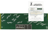 1986 Red Sox Signed Home Run Wall Board -19 Sigs/Dave Henderson, Bruce Hurst
