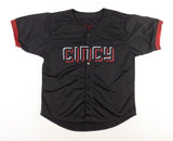 Jake Fraley Signed Cincinnati Reds City Connect Style Jersey (Playball Ink)