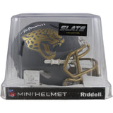 Brian Thomas Jr Signed Jacksonville Jaguars Mini Helmet Slate Fanatics 51034