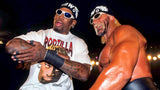 Hulk Hogan & Dennis Rodman Signed WWE "Hulkamania" T-Shirt (JSA) See Description