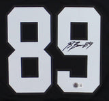 Brock Bowers Signed Las Vegas Raiders Nike Game Black Jersey
