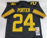 Joey Porter Jr. Signed Pittsburgh Steelers Color Rush Jersey (JSA COA) Def. Back