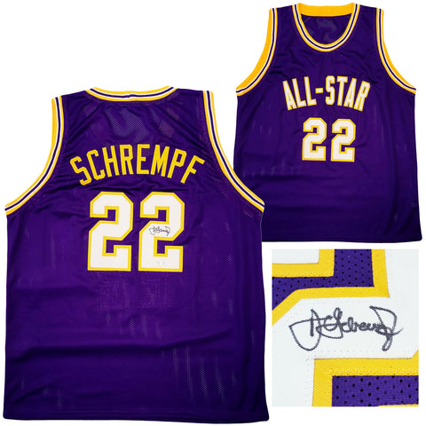 WASHINGTON HUSKIES DETLEF SCHREMPF AUTOGRAPHED PURPLE JERSEY MCS HOLO 202423