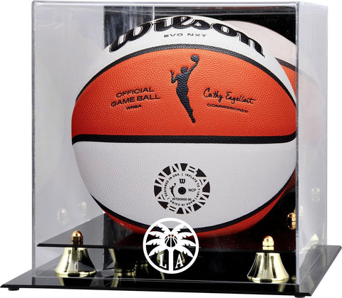 Los Angeles Sparks Golden Classic Basketball Display Case