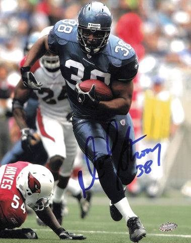 Mack Strong Autographed Signed 8x10 Photo Seattle Seahawks MCS Holo #63518