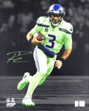 RUSSELL WILSON AUTOGRAPHED FRAMED 16X20 PHOTO SEATTLE SEAHAWKS RW HOLO 160826