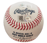 BRYCE HARPER Autographed Phillies 2022 World Series Official Baseball FANATICS