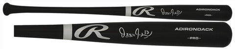 Ozzie Guillen (WHITE SOX) Signed Rawlings Pro Black Baseball Bat -(SCHWARTZ COA)