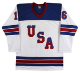 Vincent Trocheck Team USA Authentic Signed White Pro Style Jersey BAS Witnessed