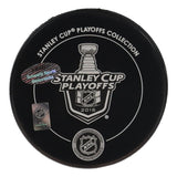 Marian Hossa Signed Chicago Blackhawk Logo 2015 S.C. Champ Hockey Puck /Schwartz