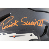 Patrick Surtain Autographed Denver Broncos SpeedFlex Helmet Beckett 50766