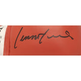 Lennox Lewis Autographed/Signed Red Right Boxing Glove Beckett 44773