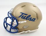 Drew Pearson Signed Tulsa Golden Hurricane Mini-Helmet (JSA COA) Cowboys W.R.