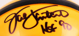 Ham Lambert Russell Autographed Pittsburgh Steelers 62 Mini Helmet-BeckettW Holo