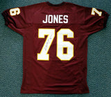FLORIDA STATE WALTER JONES AUTOGRAPHED SIGNED RED JERSEY MCS HOLO 72405