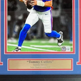 Tommy Devito Signed New York Giants 11" x 14" Framed Photo Display (Beckett) Q.B